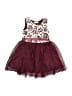 Beautees Burgundy Dress Size 4 - photo 1