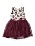 Beautees Burgundy Dress Size 4 - photo 2