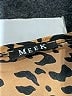 Meek Animal Print Brown Long Sleeve Blouse Size L - photo 7