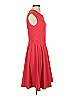 Bali Solid Red Cocktail Dress Size S (estimated) - photo 4