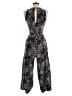 Joie Animal Print Black Jumpsuit Size 2 - photo 2
