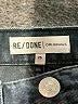 RE/DONE Chevron-herringbone Green Jeans Size 25 waist - photo 7