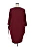 Abi Ferrin Solid Burgundy Cocktail Dress Size 2X (estimated) - photo 2