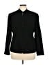 Worthington 100% Polyester Black Jacket Size 16 - photo 1