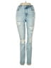 PacSun Hearts Blue Jeans Size 24 waist - photo 1