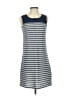 Point Zero Stripes Gray Casual Dress Size S - photo 1