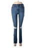 Just Black Hearts Blue Jeans Size 26 waist - photo 1