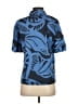Zara Blue Short Sleeve Blouse Size S - photo 2