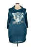 Delirious Teal Casual Dress Size 3X - photo 1