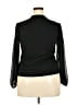 SPORTCHIC Black Long Sleeve Top Size 3X - photo 2
