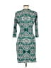 Laundry by Design Paisley Green Cocktail Dress Size 6 - photo 2