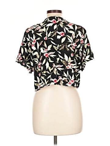 H.I.P. Happening in the Present Short Sleeve Blouse (view 2)