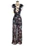 Adelyn Rae Paisley Purple Blue Jumpsuit Size XS - photo 2