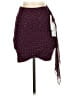 Assorted Brands Burgundy Casual Skirt Size XS - photo 1