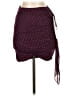 Assorted Brands Burgundy Casual Skirt Size XS - photo 1