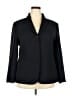 Evan Picone 100% Polyester Black Blazer Size 18 - photo 1