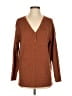 Tribal Brown Pullover Sweater Size S - photo 1