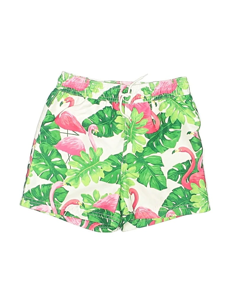 Pre-owned Janie And Jack Kids' Rash Guard In Green