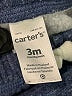 Carter's Hearts Blue Casual Pants 0-3 MO / 3 MO - photo 3