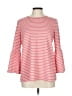 Kensie Pink 3/4 Sleeve Top Size L - photo 1