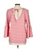 Kensie Pink 3/4 Sleeve Top Size L - photo 2