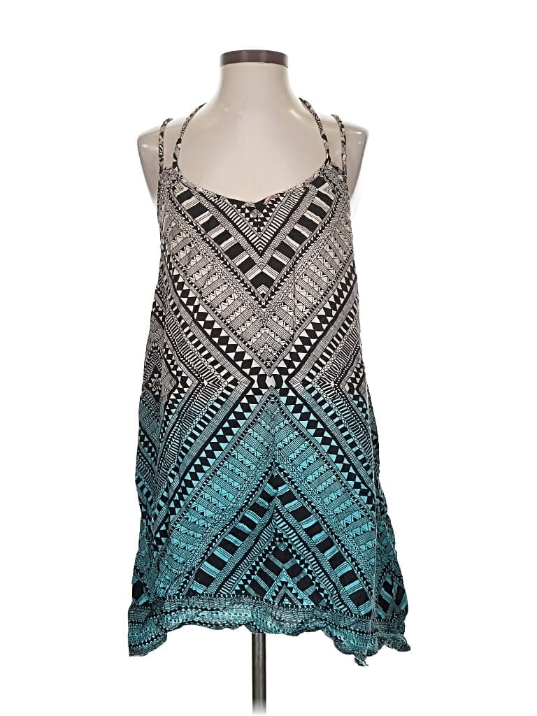 Pre-owned Angie Sleeveless Blouse In Blue