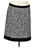 Rafaella Animal Print Black Casual Skirt Size 10 - photo 1