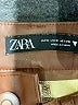 Zara 100% Polyurethane Brown Casual Pants Size S - photo 7