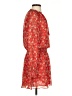 Intermix 100% Silk Paisley Red Casual Dress Size S - photo 4