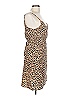 Sanctuary 100% Polyester Animal Print Tan Cocktail Dress Size L - photo 4