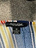 Rouge Stripes Blue Short Sleeve Blouse Size 1X - photo 7