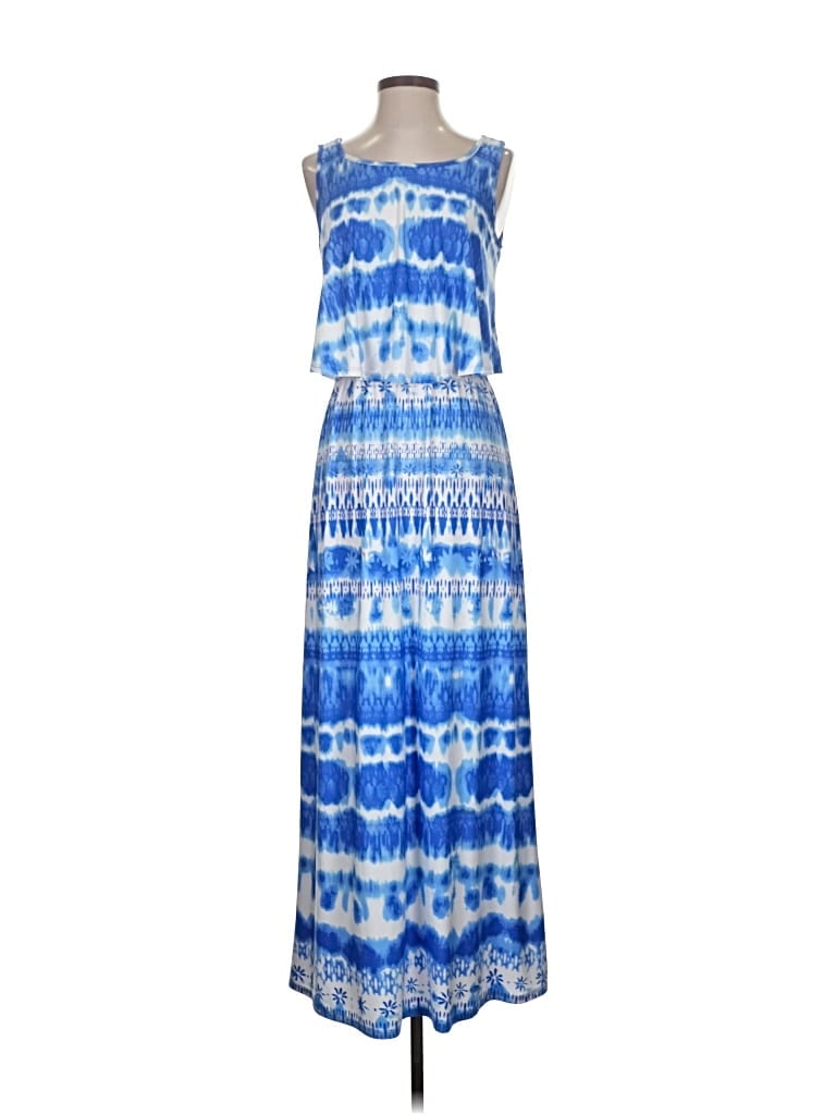 Pre-owned Robert Louis Casual Dress In Blue