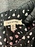 Max Studio 100% Polyester Polka Dots Black Casual Skirt Size M - photo 3