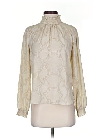 Banana Republic Factory Store Long Sleeve Blouse - front