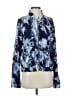 SOHO Apparel Ltd 100% Polyester Print Blue Track Jacket Size S - photo 1