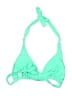 Unbranded Solid Green Swimsuit Top Size S - photo 2