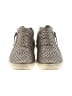 Ecco 100% Leather Gray Sneakers Size 6 - photo 2