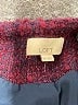 Ann Taylor LOFT Tweed Burgundy Jacket Size 14 - photo 6