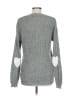 Unbranded 100% Acrylic Metallic Gray Pullover Sweater Size L - photo 2