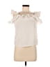 Beatriz Camacho Ivory Sleeveless Blouse Size 8 - photo 1