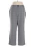Avenue Plaid Gray Dress Pants Size 14 - photo 1