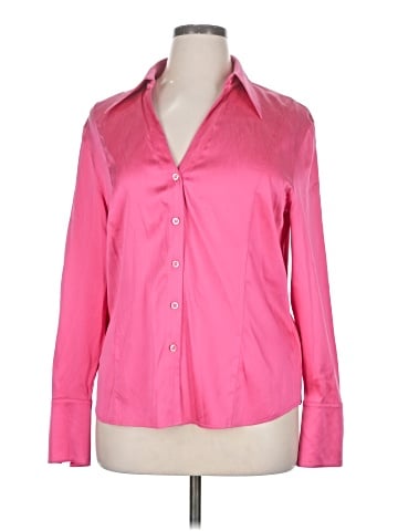 Escada Long Sleeve Silk Top (view 1)