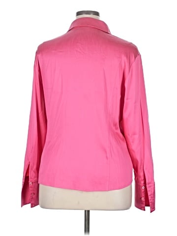 Escada Long Sleeve Silk Top (view 2)