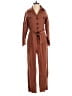 Topshop Brown Jumpsuit Size 2 - photo 1