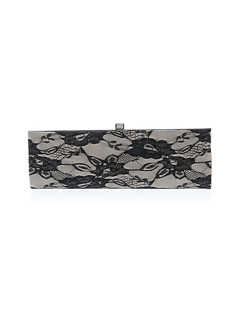 Pre-owned Jessica Mcclintock Clutch In Black