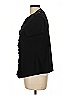 Perceptions Black Short Sleeve Blouse Size 12 - photo 5