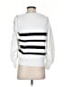 White House Black Market Stripes White Pullover Sweater Size XS - photo 2