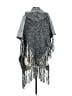 Steve Madden Gray Poncho One size - photo 2
