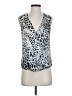 Generation Love 100% Silk Silver Sleeveless Silk Top Size XS - photo 1