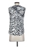 Generation Love 100% Silk Silver Sleeveless Silk Top Size XS - photo 2